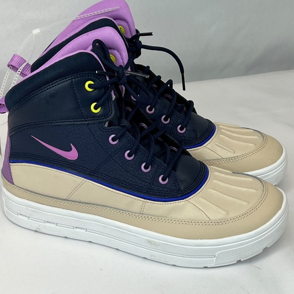 NWT Nike ACG Woodside 2 High Womens/Kids Sand Rush Fuchsia Hyper Royal Obsidian - Picture 1 of 16